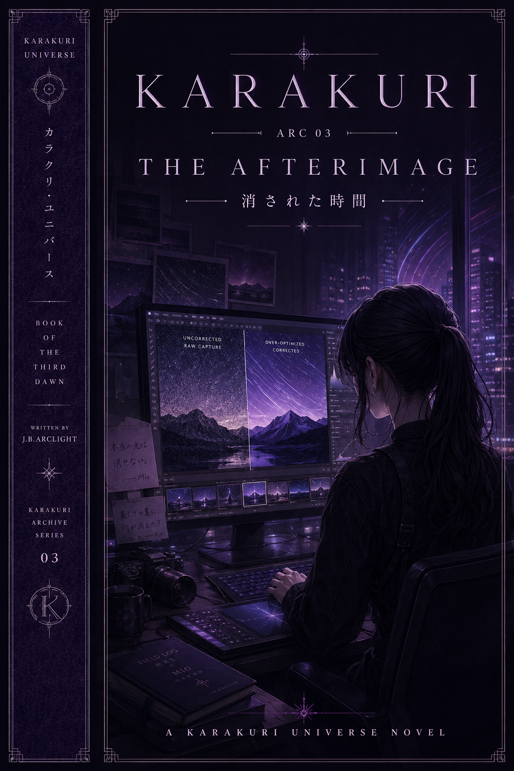 THE AFTERIMAGE 消された時間の小説表紙